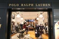 Facade of Polo Ralph Lauren clothing store Royalty Free Stock Photo