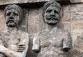 Facade of the Porta Nuova in Palermo, Sicily Royalty Free Stock Photo