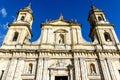 Facade of the Primatial Cathedral of BogotÃÂ¡, Colombia