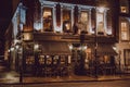 Facade of the Princess of Wales pub in Primrose Hill, London, UK