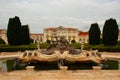 The facade of the Queluz national palace Royalty Free Stock Photo