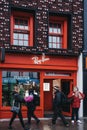 Facade of Ray Ban store decorated with glasses in Camden Town, London, UK Royalty Free Stock Photo