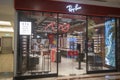 Facade of Ray Ban store decorated with glasses Royalty Free Stock Photo