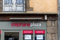 Facade of the real estate agency StÃÂ©phane Plaza