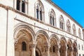 Facade of Rector`s Palace in Dubrovnik