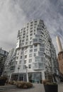 Facade Residential luxury apartment buildings at Battersea near to Battersea Power Station