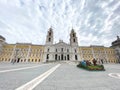 Facade of the Royal Building of Mafra (Palace, Basilica, Convent, Jardim do Cerco)