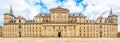 Facade of Royal Monastery Escorial (1584) near Madrid, Spain Royalty Free Stock Photo