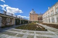 Facade, Royal Palace of Aranjuez. Community of Madrid, Spain. It Royalty Free Stock Photo