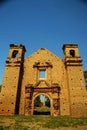 Facade ruins of ZaÃ±a convents of La Merced Catholic religion during the 16th century Belonging to the order of the Mecedarios.