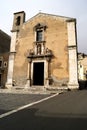Facade of Saint Catherine of Alexandria Church in Taormina, Sicily Royalty Free Stock Photo