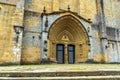 Facade Saint Mary Catholic Church in Gernika-Lumo, Basque Country, Spain Royalty Free Stock Photo