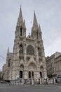 Facade of the Saint-Vicent de Paul church, in Marseille, France Royalty Free Stock Photo