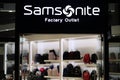 Facade of Samsonite Factory Outlet store