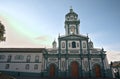 Facade of the San Felipe temple in Pasto-Colombia Royalty Free Stock Photo