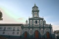 Facade of the San Felipe temple in Pasto-Colombia