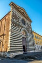 Facade of San Francesco church in Prato