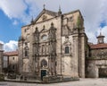 Facade of San Marin Pinario church of the Benedictine order, of the tenth