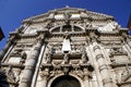 Facade of San Moise Church in Venice. Royalty Free Stock Photo