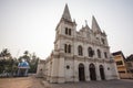 Facade of the Santa Cruz Basilica church in Fort Kochin, South India