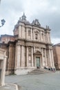 Facade Santi Luca e Martina church