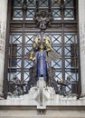 Facade of Selfridges in London Royalty Free Stock Photo