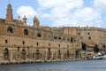 Facade in Senglea Royalty Free Stock Photo