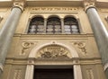 Facade of a sinagogue