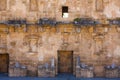Facade of skene building in theatre of Aspendos Royalty Free Stock Photo