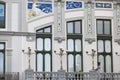 Facade of the Social Casino of the city of Zamora Spain