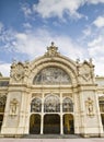 Facade of the spa city of Marianske Lazne Royalty Free Stock Photo