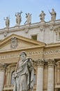 Facade of St. Peter`s Basilica, Rome