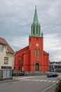 Facade of St. Petri Church, Stavanger