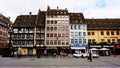 Traditional half timbered houses in Strasbourg, France Royalty Free Stock Photo