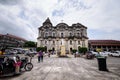 Facade of Taal Church in Batangas, Philippines. Basilica of Saint Martin of Tours