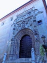 Facade of the Tabernacle-Ghotic style-Malaga Royalty Free Stock Photo