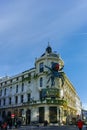Facade of Teatro Calderon in City of Madrid