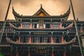 Facade of the temple in Wenshu Monastery