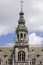 Facade of tenement house called Maison du Roi (King\'s House) in Grand Place, Brussels, Belgium Royalty Free Stock Photo