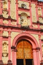 Facade of the Tercera orden chapel, cuernavaca cathedral, morelos, mexico II