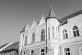 Town hall building in Sebes, Transylvania, Romania Royalty Free Stock Photo