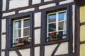 Half timbered house in Colmar, France Royalty Free Stock Photo