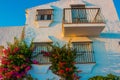 Facade. Traditional Spanish architecture.