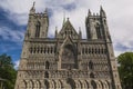 The Facade of Trondheim Cathedral