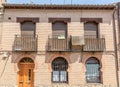 Facade of a typical Toledo house for sale