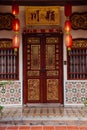 Facade of the UNESCO Heritage building, Penang Royalty Free Stock Photo