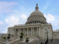 Facade of the United States Capitol Building in Washington, D.C., the home of the US Congress Royalty Free Stock Photo