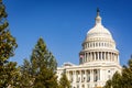 Facade of the United States Congress on Capitol Hill, Washington DC