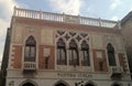 Facade of the former Teatro Italia in Venice