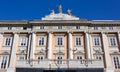 Facade of the Verdi Theater in Trieste Royalty Free Stock Photo